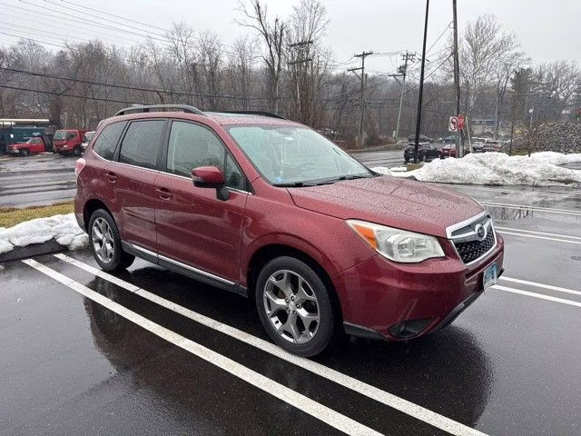 2015 Venetian Red Pearl Subaru Forester 2.5i Touring AWD SUV