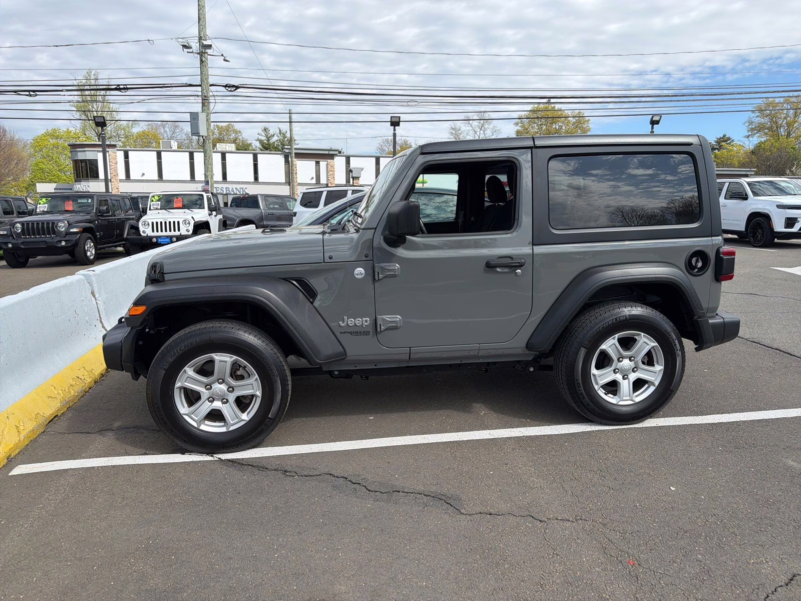 2021 Sting-Gray Clearcoat Jeep Wrangler Sport S 4X4 SUV