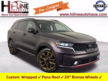 2021 Passion Red Tintcoat Kia Sorento SX FWD SUV