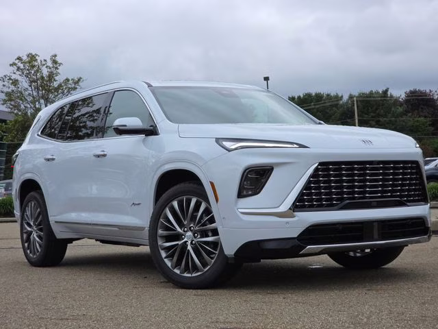 2026 Iridescent White Tricoat Buick Enclave Avenir FWD SUV