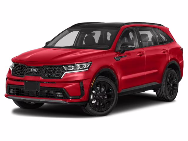 2021 Passion Red Tintcoat Kia Sorento SX FWD SUV