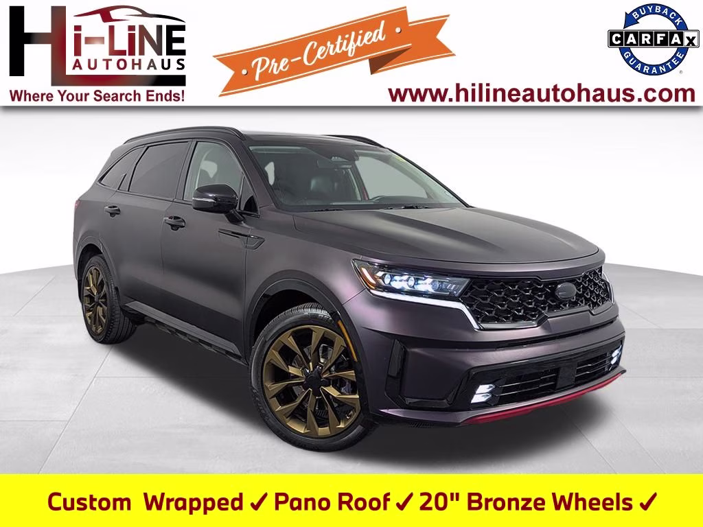 2021 Passion Red Tintcoat Kia Sorento SX FWD SUV