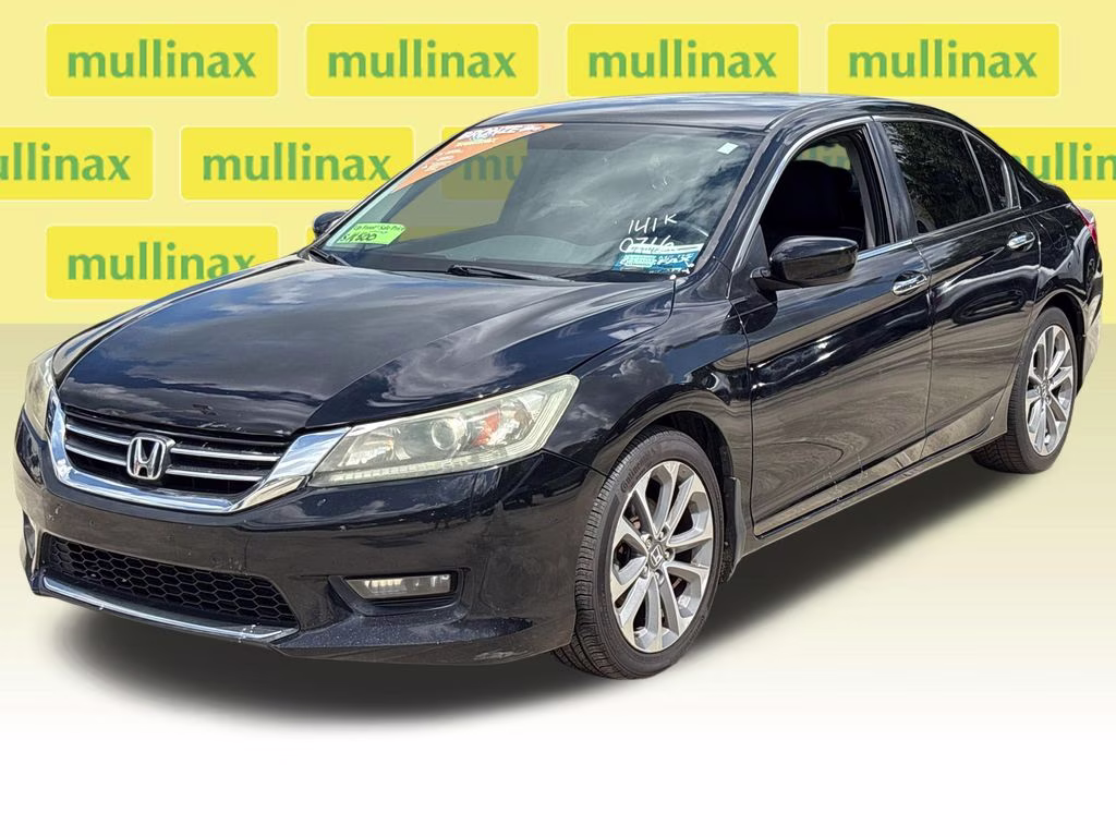 2015 Crystal Black Pearl Honda Accord Sport FWD Sedan