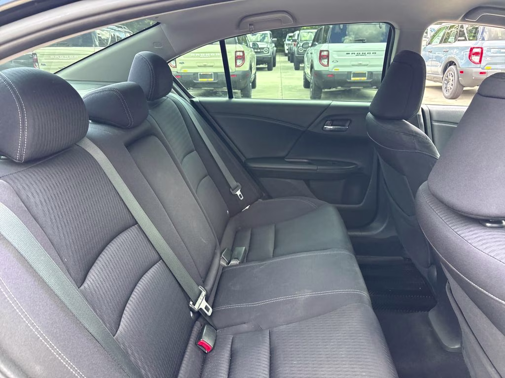 2015 Crystal Black Pearl Honda Accord Sport FWD Sedan
