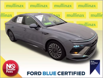 2025 Transmission Blue Hyundai Sonata Hybrid Limited FWD Sedan