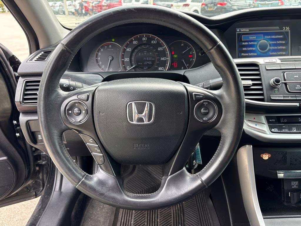 2015 Crystal Black Pearl Honda Accord Sport FWD Sedan