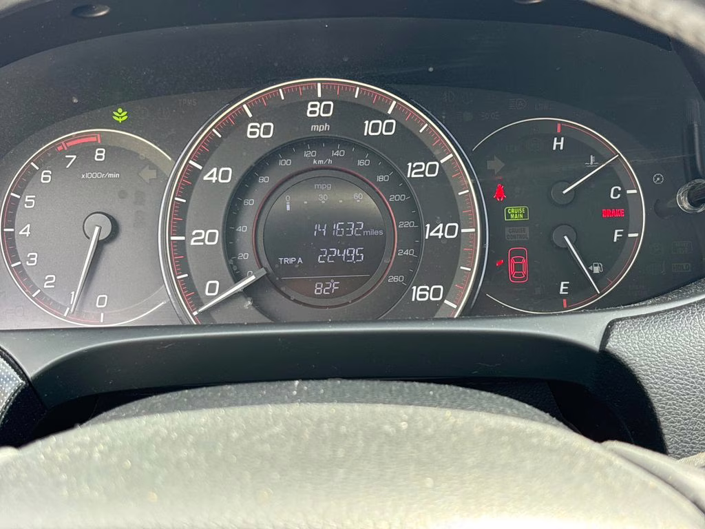 2015 Crystal Black Pearl Honda Accord Sport FWD Sedan