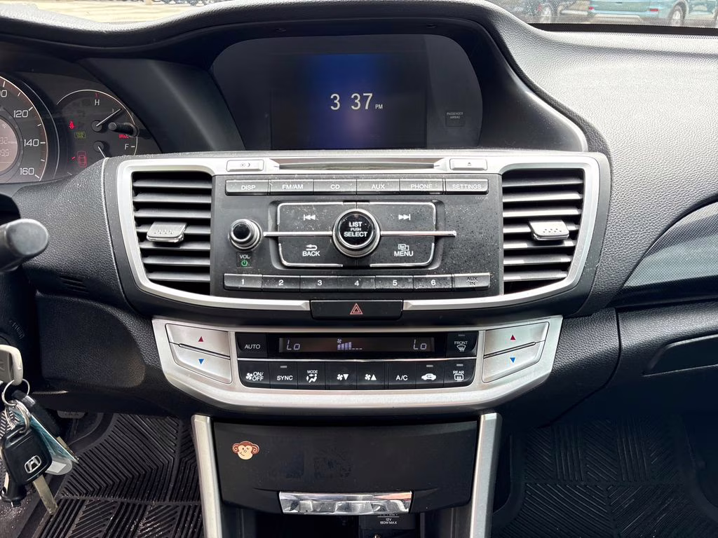 2015 Crystal Black Pearl Honda Accord Sport FWD Sedan