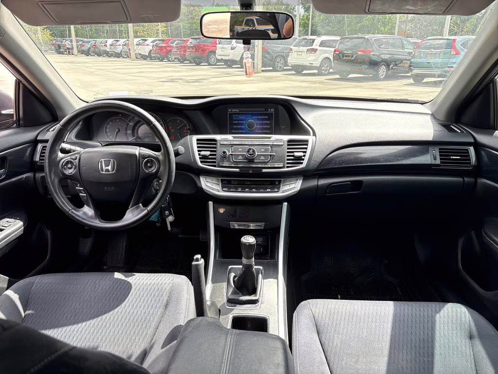2015 Crystal Black Pearl Honda Accord Sport FWD Sedan