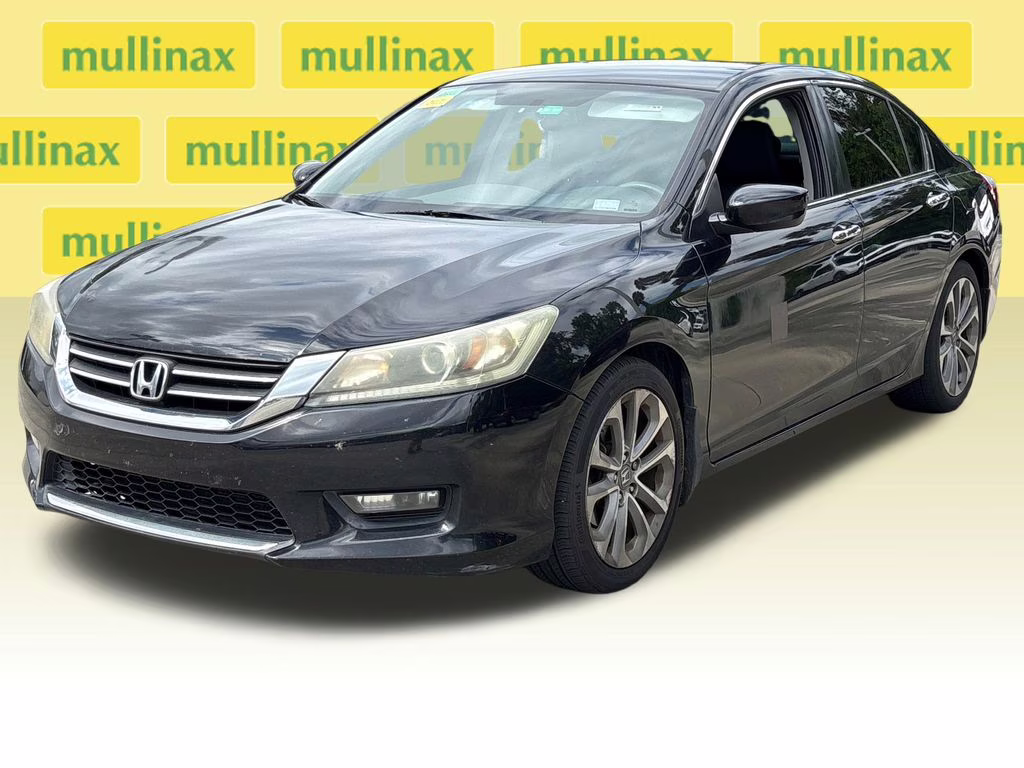 2015 Crystal Black Pearl Honda Accord Sport FWD Sedan