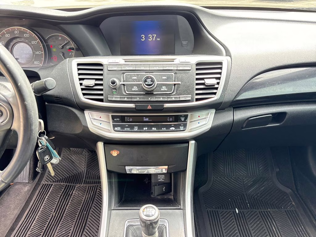 2015 Crystal Black Pearl Honda Accord Sport FWD Sedan