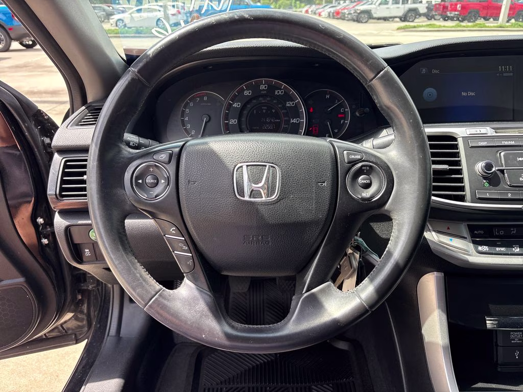 2015 Crystal Black Pearl Honda Accord Sport FWD Sedan