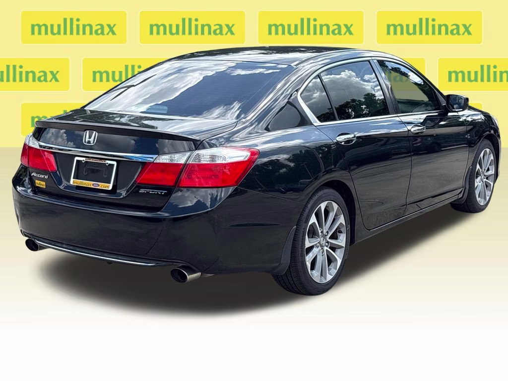 2015 Crystal Black Pearl Honda Accord Sport FWD Sedan