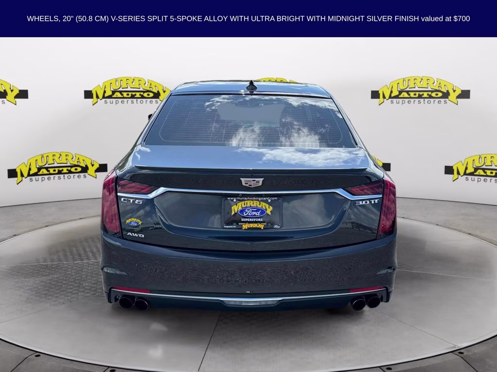 2019 Manhattan Noir Metallic Cadillac CT6 3.0L Twin Turbo Sport AWD Sedan