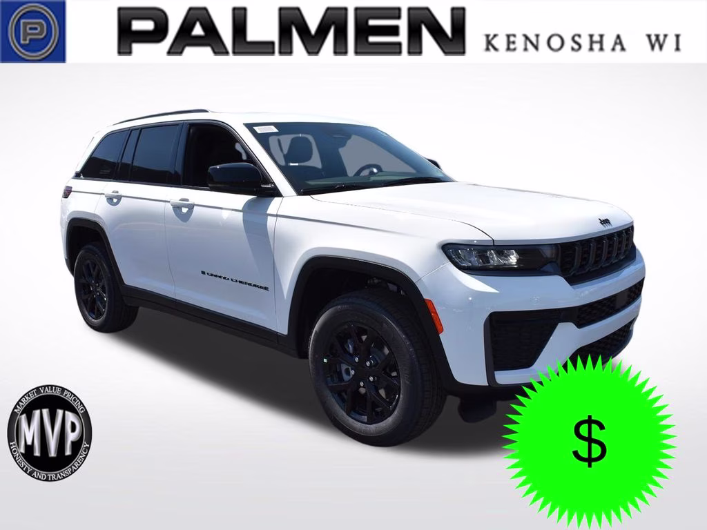 2026 Bright White Clearcoat Jeep Grand Cherokee Altitude 4X4 SUV