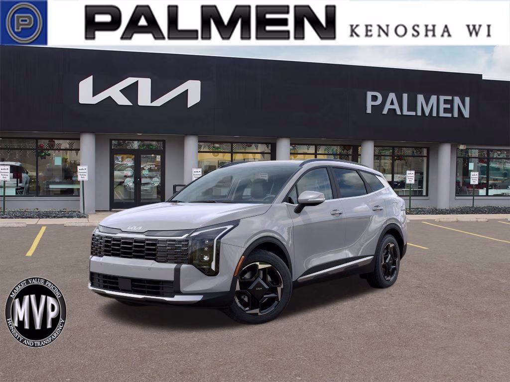 2026 Wolf Gray Kia Sportage EX AWD SUV
