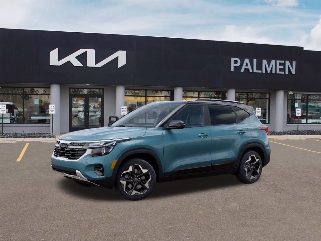 2026 Pluton Blue/Black Roof Kia Seltos S AWD SUV