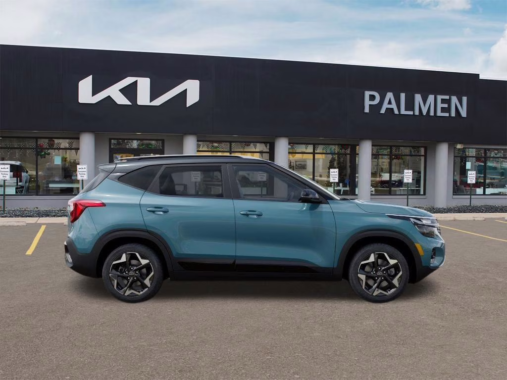 2026 Pluton Blue/Black Roof Kia Seltos S AWD SUV
