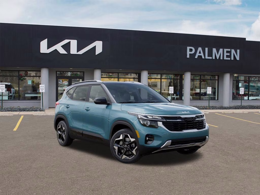 2026 Pluton Blue/Black Roof Kia Seltos S AWD SUV