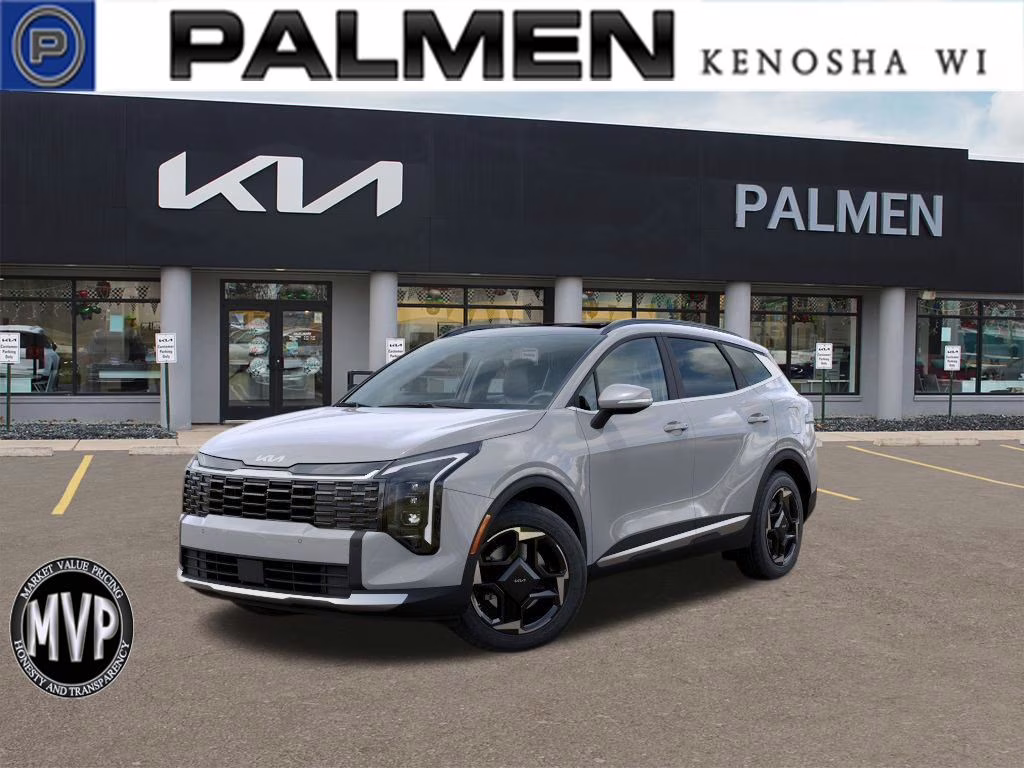 2026 Wolf Gray Kia Sportage EX AWD SUV