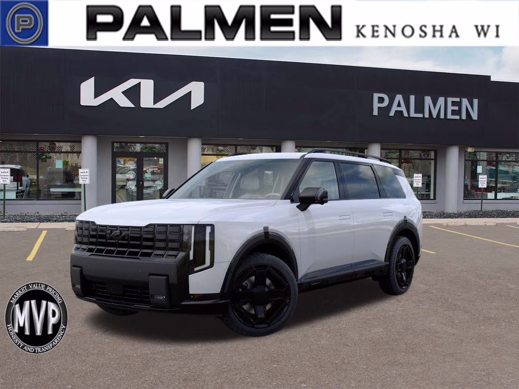 2027 Glacial White Pearl Kia Telluride Hybrid X-Line SX AWD SUV