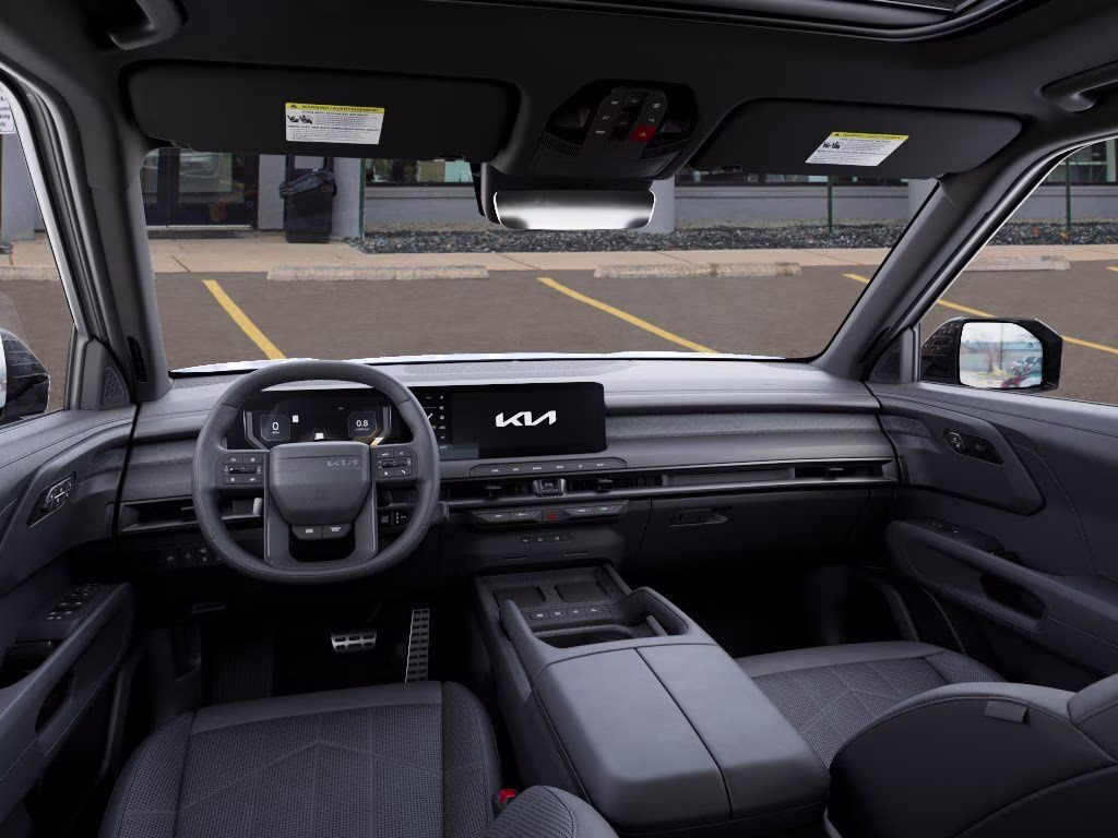 2027 Glacial White Pearl Kia Telluride Hybrid X-Line SX AWD SUV