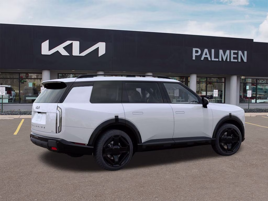2027 Glacial White Pearl Kia Telluride Hybrid X-Line SX AWD SUV