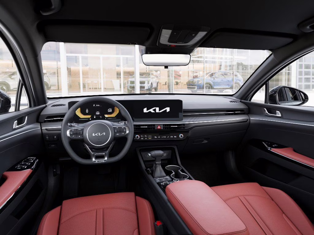 2026 Wolf Gray Kia K5 GT-Line AWD Sedan