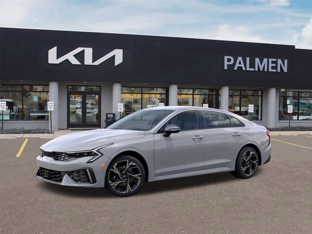 2026 Wolf Gray Kia K5 GT-Line AWD Sedan