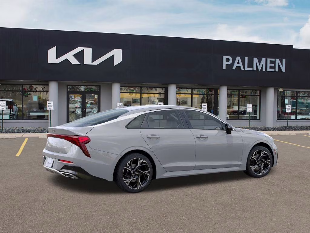 2026 Wolf Gray Kia K5 GT-Line AWD Sedan