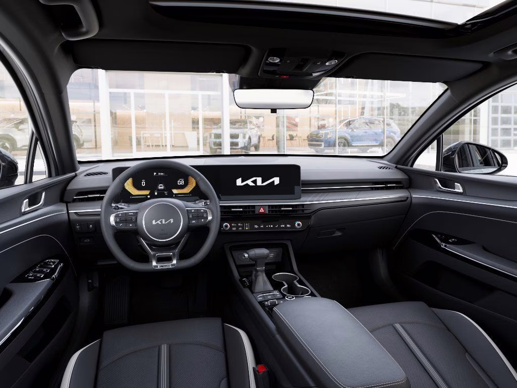 2026 Wolf Gray Kia K5 GT-Line AWD Sedan