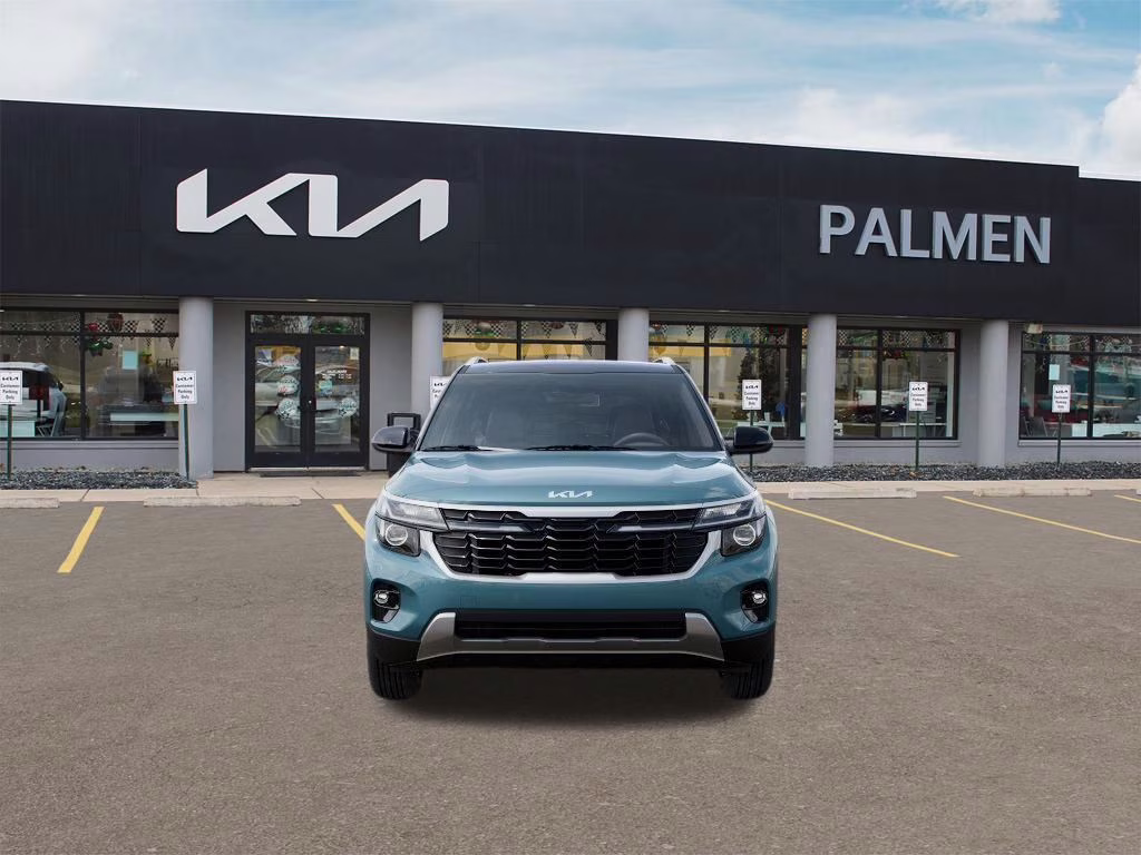 2026 Pluton Blue/Black Roof Kia Seltos S AWD SUV