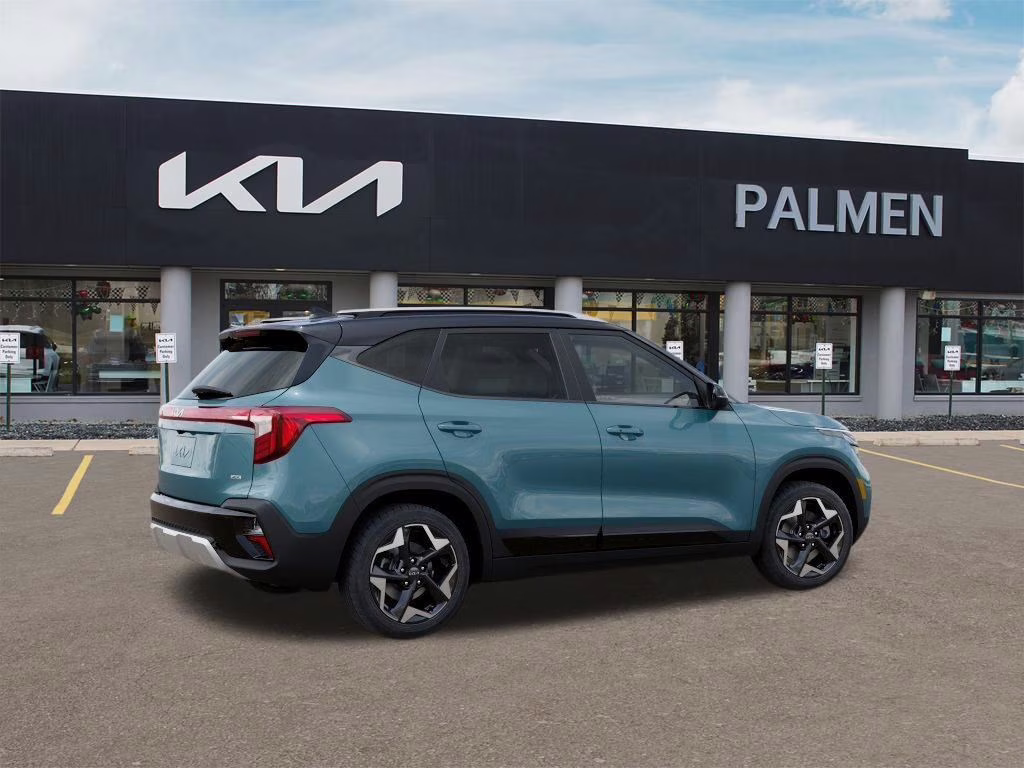 2026 Pluton Blue/Black Roof Kia Seltos S AWD SUV