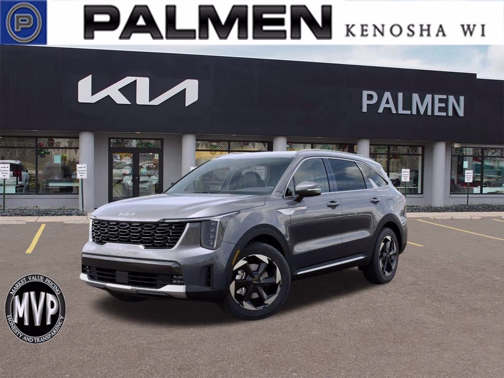2026 Steel Gray Kia Sorento Hybrid EX AWD SUV