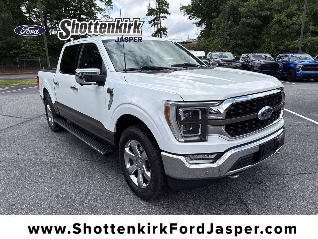 2023 Oxford White Ford F-150 King Ranch 4X4 Truck