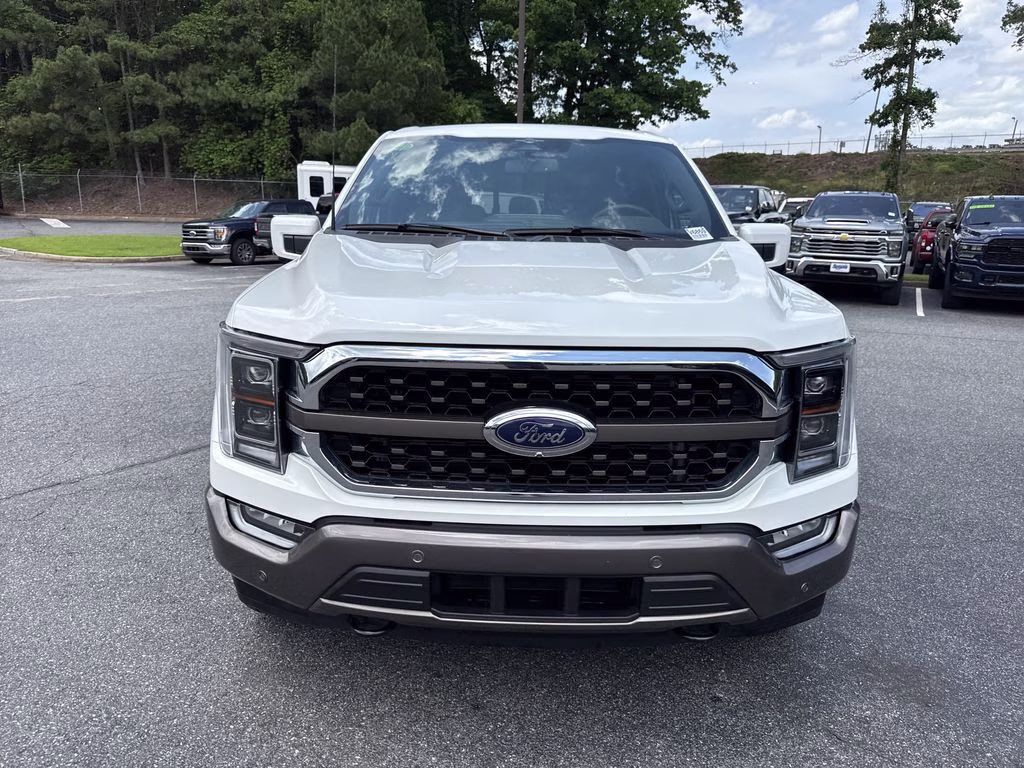 2023 Star White Metallic Tri-Coat Ford F-150 King Ranch 4X4 Truck