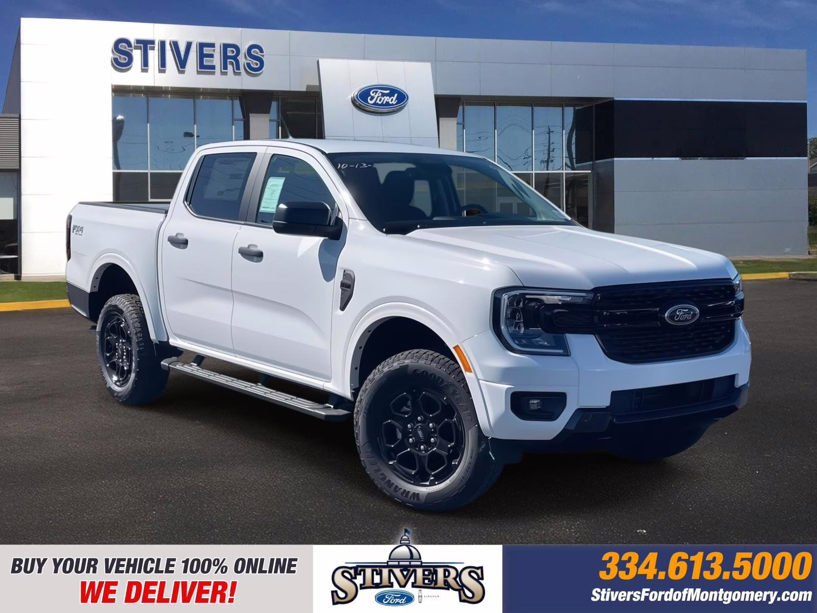 2025 Oxford White Ford Ranger XLT 4X4 Truck
