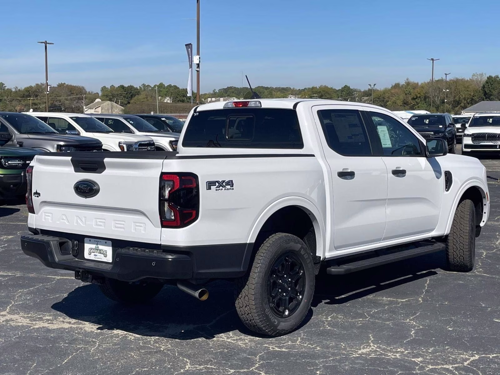 2025 Oxford White Ford Ranger XLT 4X4 Truck