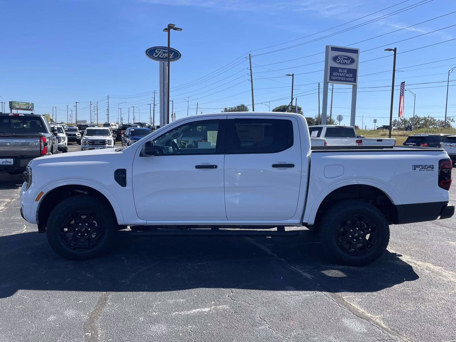 2025 Oxford White Ford Ranger XLT 4X4 Truck