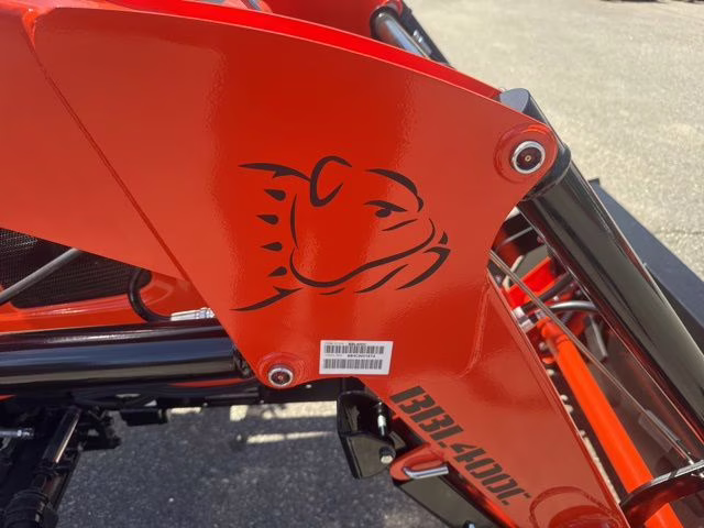 2026 Orange Bad Boy 4035CH Loader with industrial tires