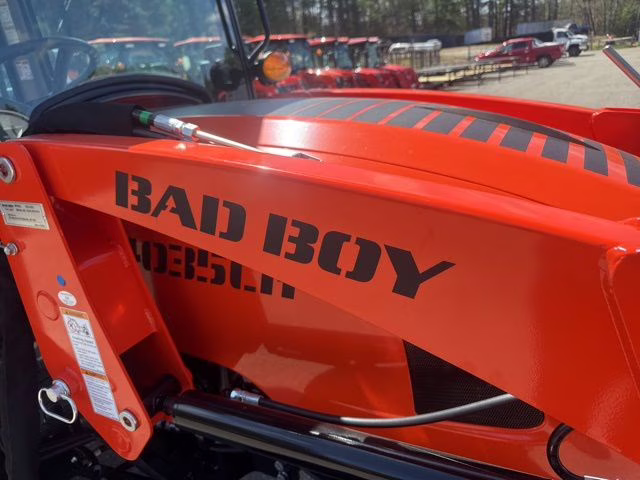 2026 Orange Bad Boy 4035CH Loader with industrial tires