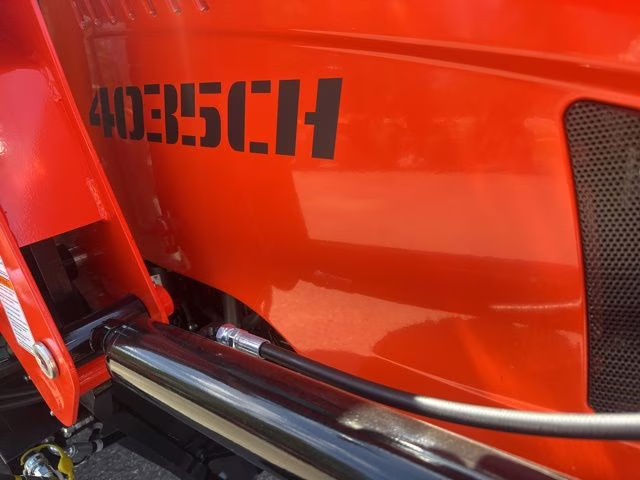 2026 Orange Bad Boy 4035CH Loader with industrial tires