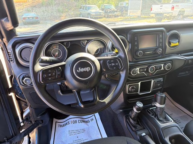 2021 Granite Crystal Metallic Clearcoat Jeep Wrangler Willys Sport 4X4 SUV