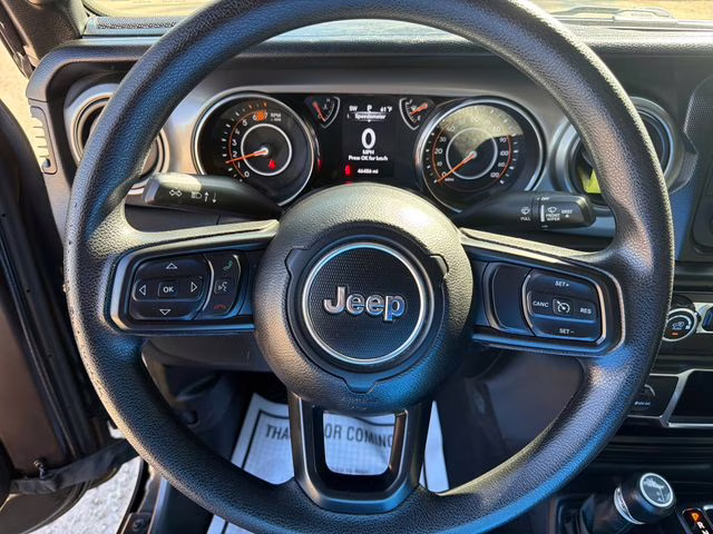 2021 Granite Crystal Metallic Clearcoat Jeep Wrangler Willys Sport 4X4 SUV