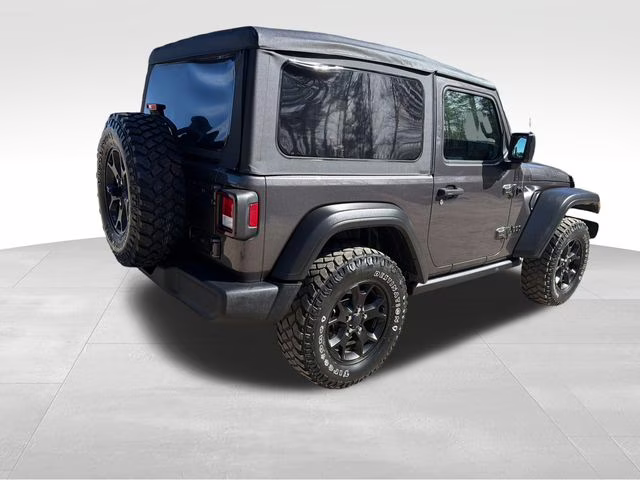 2021 Granite Crystal Metallic Clearcoat Jeep Wrangler Willys Sport 4X4 SUV