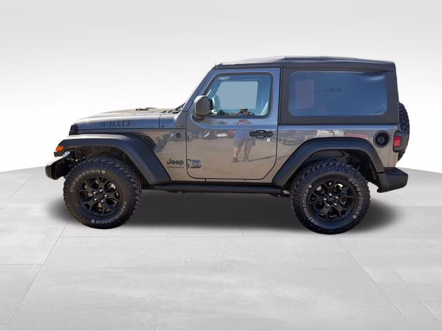 2021 Granite Crystal Metallic Clearcoat Jeep Wrangler Willys Sport 4X4 SUV