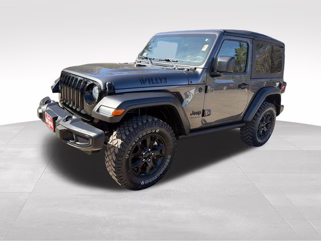2021 Granite Crystal Metallic Clearcoat Jeep Wrangler Willys Sport 4X4 SUV
