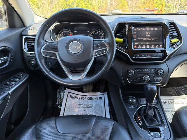 2019 Granite Crystal Metallic Clearcoat Jeep Cherokee Limited 4X4 SUV