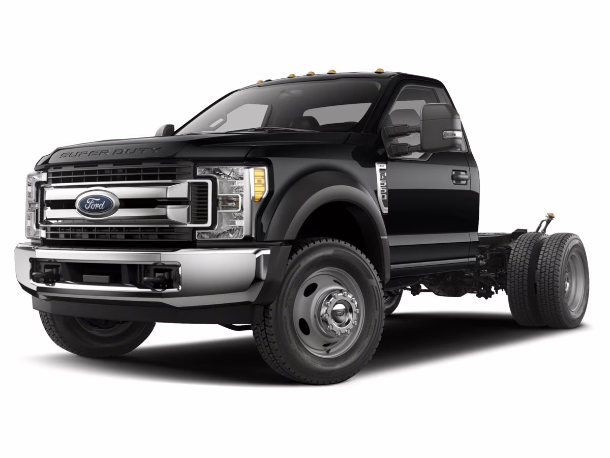 2019 Ingot Silver Ford Super Duty F-550 DRW XL 4X4 Chassis