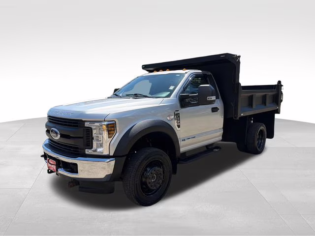 2019 Ingot Silver Ford Super Duty F-550 DRW XL 4X4 Chassis